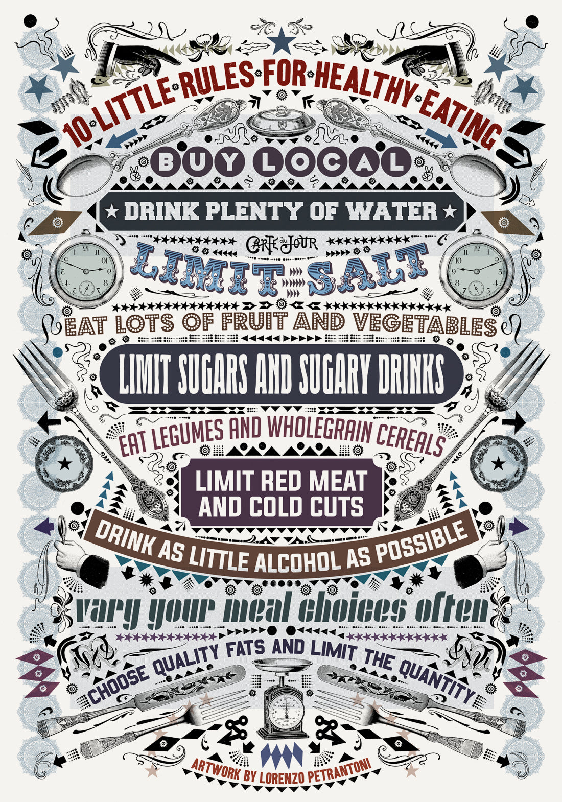 10 Lottle Rules / Print